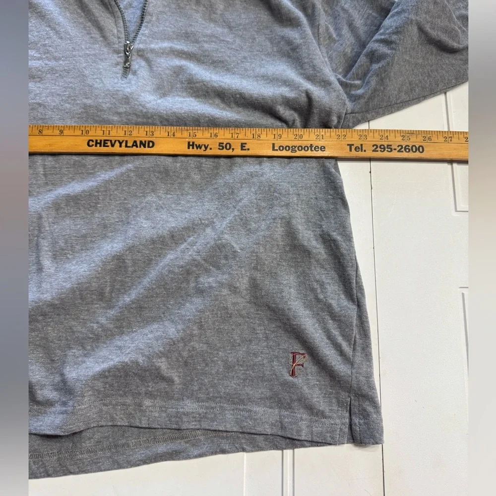 Givenchy For Singapore Airlines Gray Men’s 1/2 Zip Lounge Sweatshirt Size Large - Picture 7 of 7